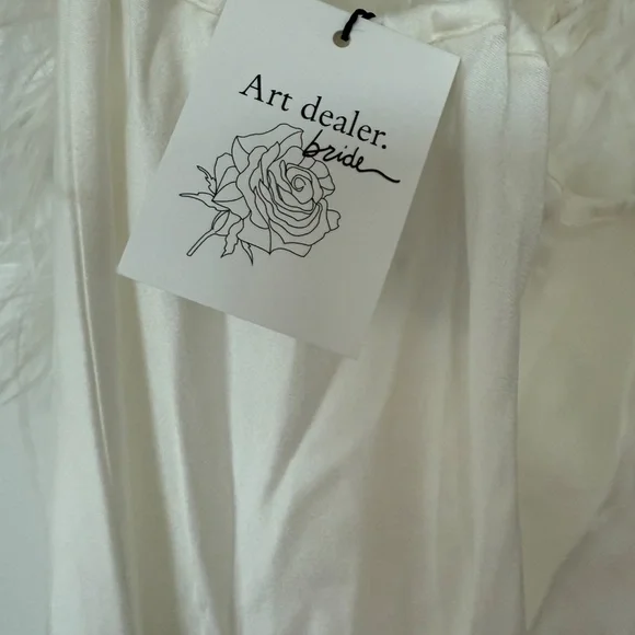 Art Dealer Bride Slip Dress